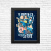 To Protect and Serve - Posters & Prints