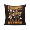 To Serenity and Beyond - Throw Pillow