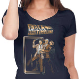 To the Sacred Timeline - Women's V-Neck