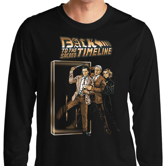 To the Sacred Timeline - Long Sleeve T-Shirt