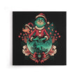 Too Grumpy for Christmas - Canvas Print