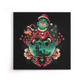 Too Grumpy for Christmas - Canvas Print