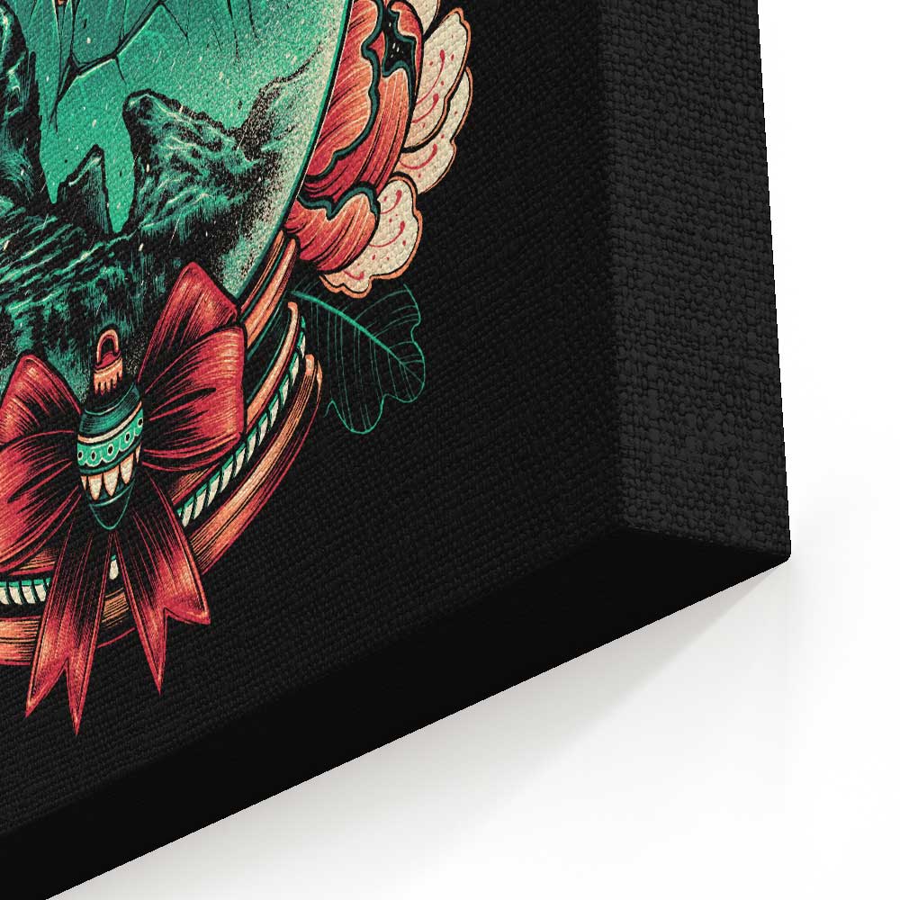 Too Grumpy for Christmas - Canvas Print