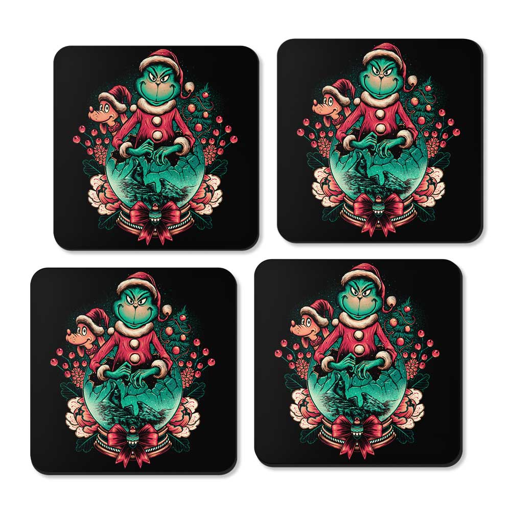 Too Grumpy for Christmas - Coasters