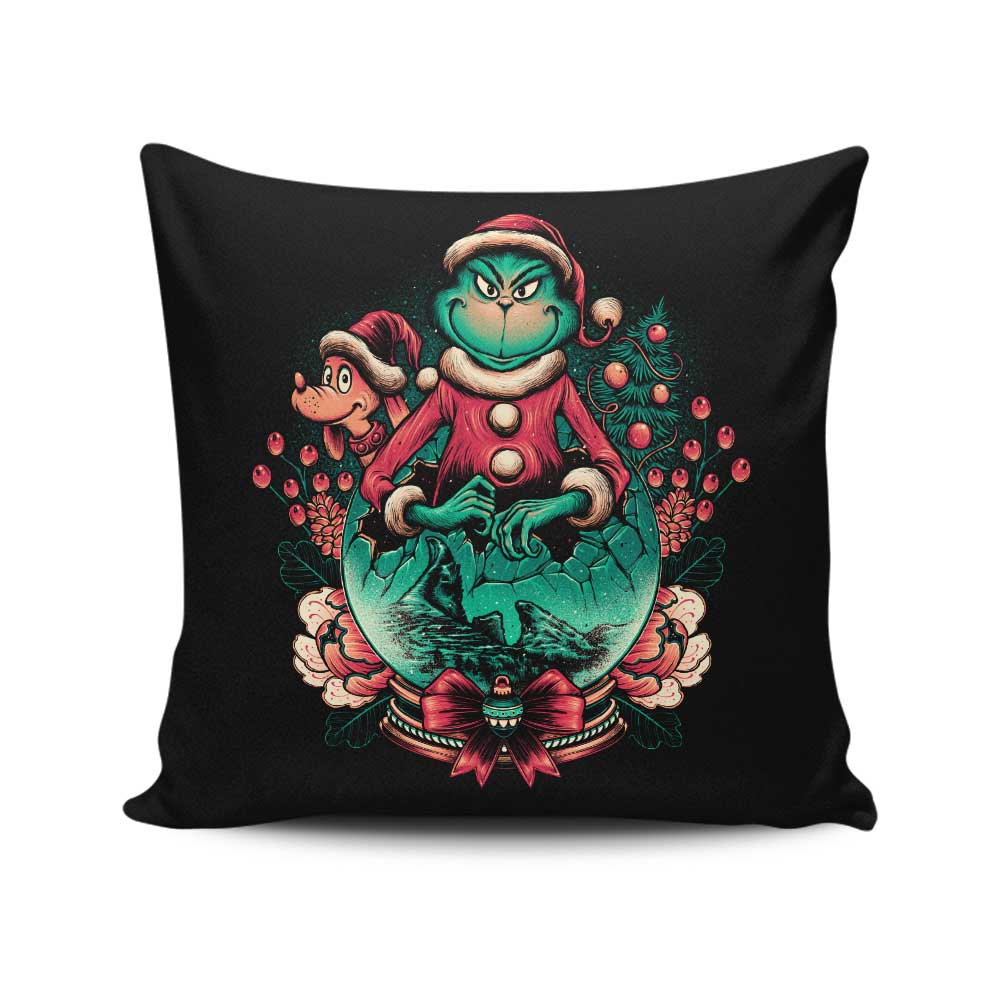 Too Grumpy for Christmas - Throw Pillow