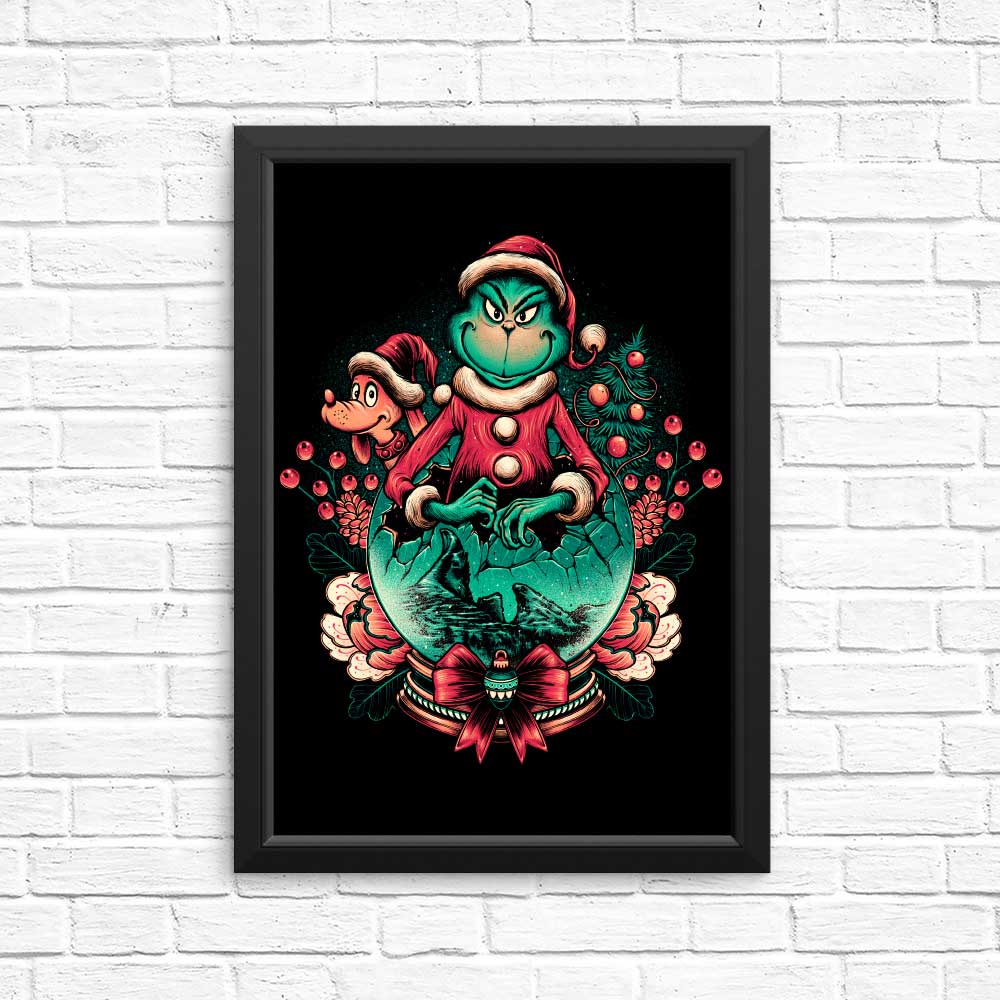 Too Grumpy for Christmas - Posters & Prints