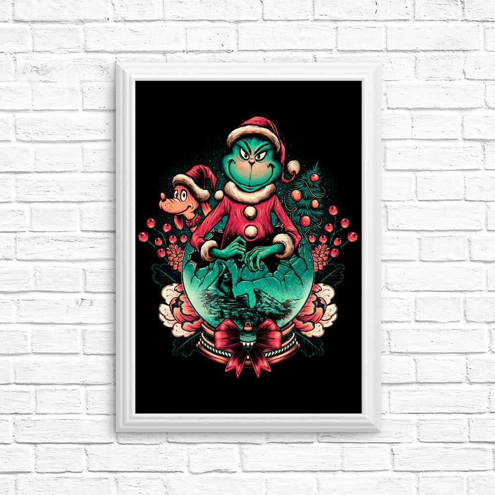 Too Grumpy for Christmas - Posters & Prints