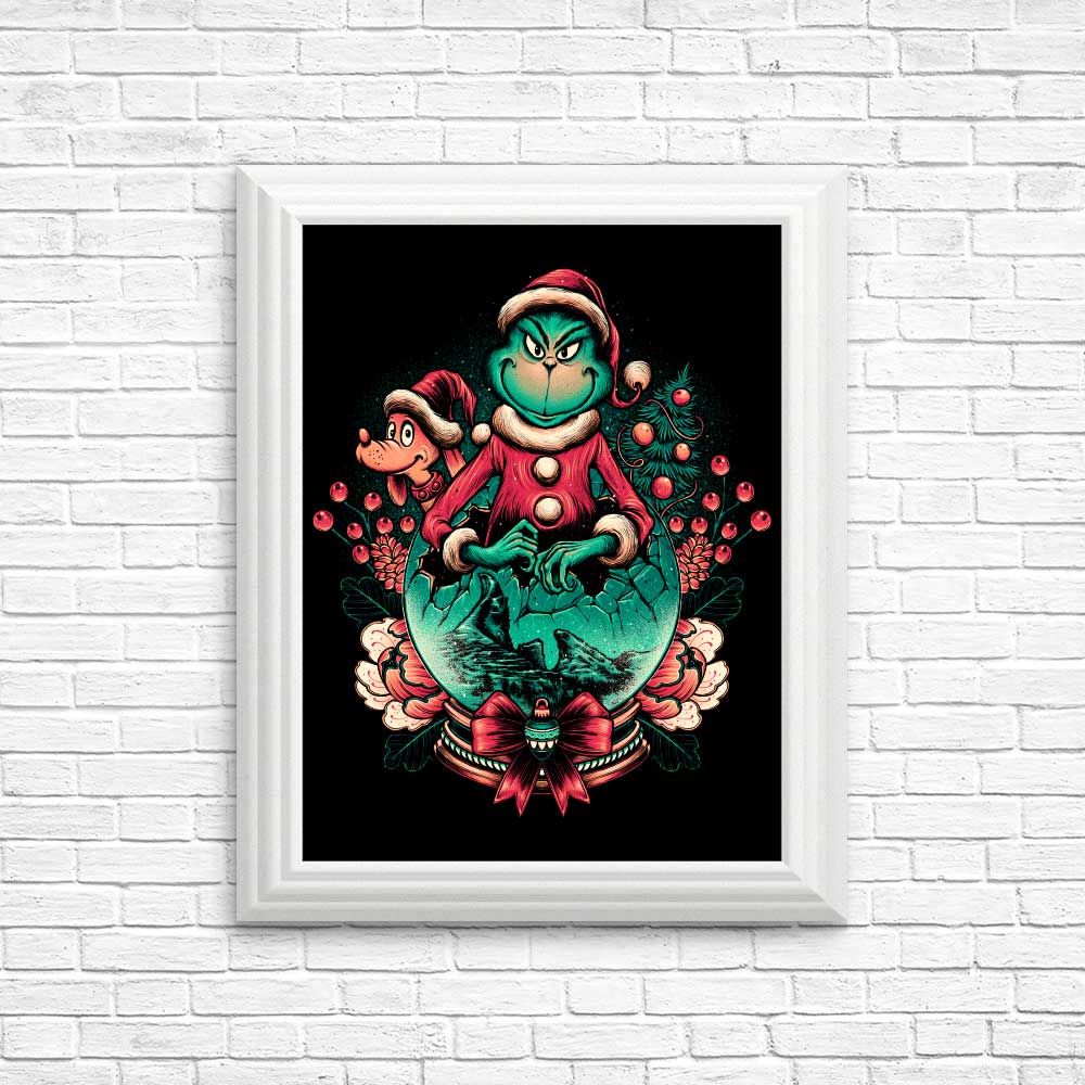 Too Grumpy for Christmas - Posters & Prints