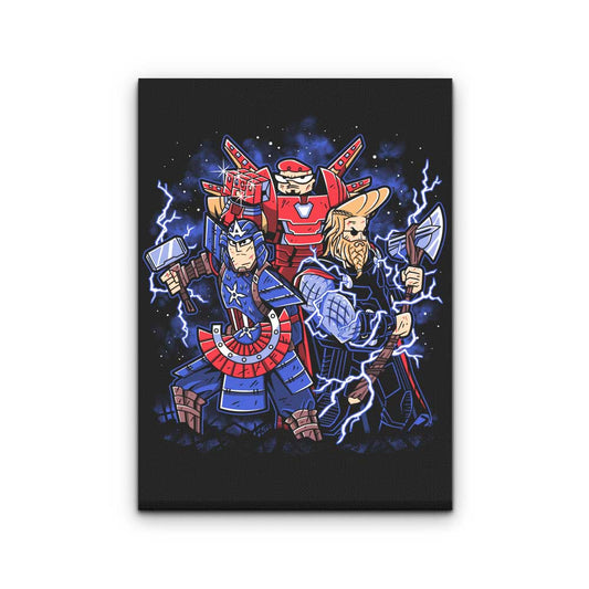 Toonvengers Trinity - Canvas Print