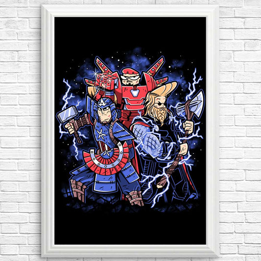 Toonvengers Trinity - Posters & Prints