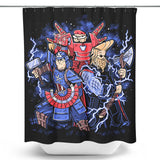 Toonvengers Trinity - Shower Curtain