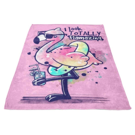 Totally Flamazing - Fleece Blanket