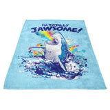 Totally Jawsome - Fleece Blanket