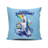 Totally Jawsome - Throw Pillow