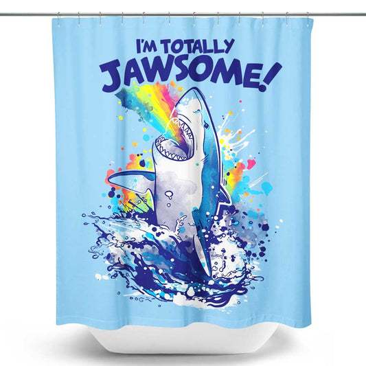Totally Jawsome - Shower Curtain