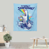 Totally Jawsome - Wall Tapestry