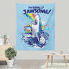 Totally Jawsome - Wall Tapestry