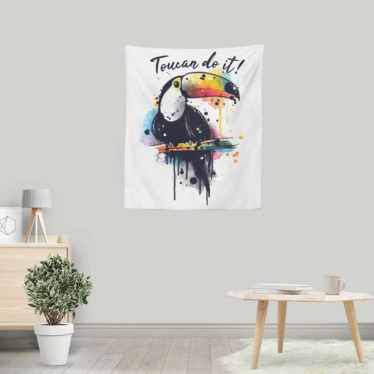 Toucan Do It - Wall Tapestry
