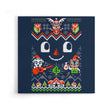 Toy Day Sweater - Canvas Print