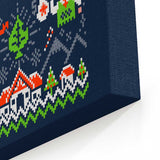 Toy Day Sweater - Canvas Print