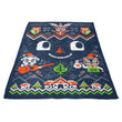 Toy Day Sweater - Fleece Blanket