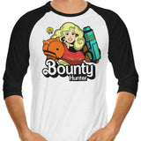 Toy Space Hunter - 3/4 Sleeve Raglan T-Shirt