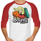 Toy Space Hunter - 3/4 Sleeve Raglan T-Shirt