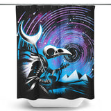 Traces of Stars - Shower Curtain