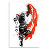 Traditional Fighter - Metal Print