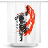 Traditional Fighter - Shower Curtain