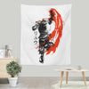 Traditional Fighter - Wall Tapestry