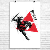 Traditional Triforce - Poster