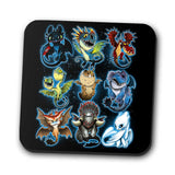 Trained Dragons - Coasters