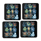 Trained Dragons - Coasters