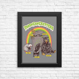 Trash Can Critters - Posters & Prints