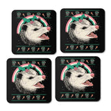 Trash the Halls - Coasters