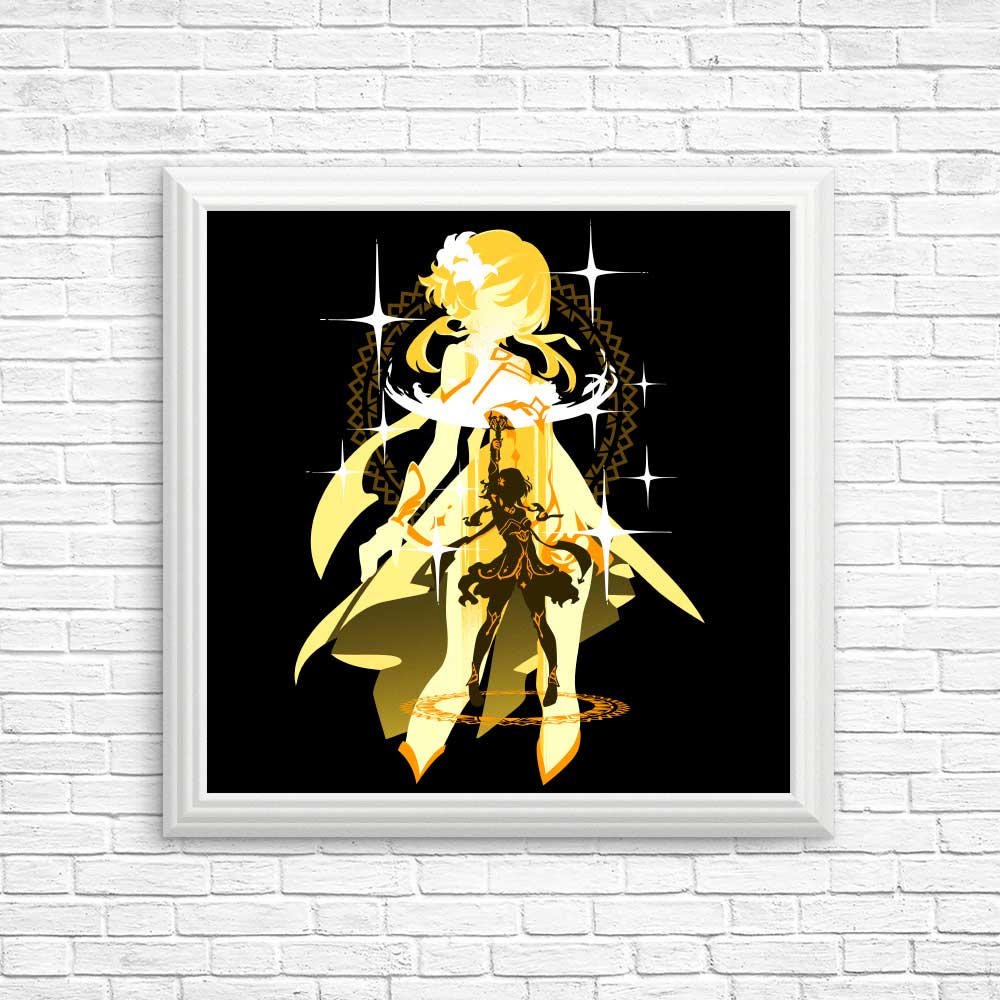 Traveler Lumine - Posters & Prints