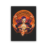 Tri Beam Strange - Canvas Print