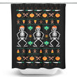 Trick or Christmas - Shower Curtain