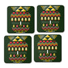 Triforce Holiday - Coasters