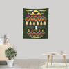 Triforce Holiday - Wall Tapestry