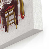 Triple Cornetto Portrait - Canvas Print