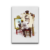 Triple Cornetto Portrait - Canvas Print