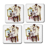 Triple Cornetto Portrait - Coasters