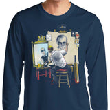 Triple Cornetto Portrait - Long Sleeve T-Shirt
