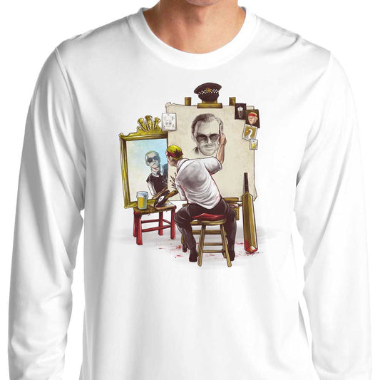 Triple Cornetto Portrait - Long Sleeve T-Shirt