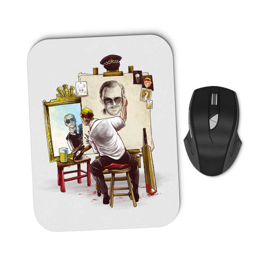Triple Cornetto Portrait - Mousepad