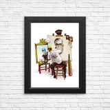 Triple Cornetto Portrait - Posters & Prints