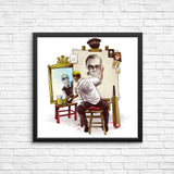 Triple Cornetto Portrait - Posters & Prints