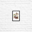 Triple Cornetto Portrait - Posters & Prints